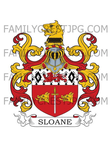 Sloane Family Crest