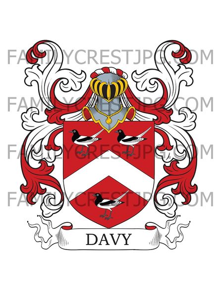 Davy Family Crest