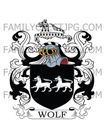 Wolf Family Crest