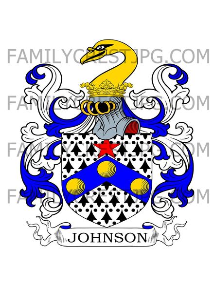 Johnson Family Crest - London, England