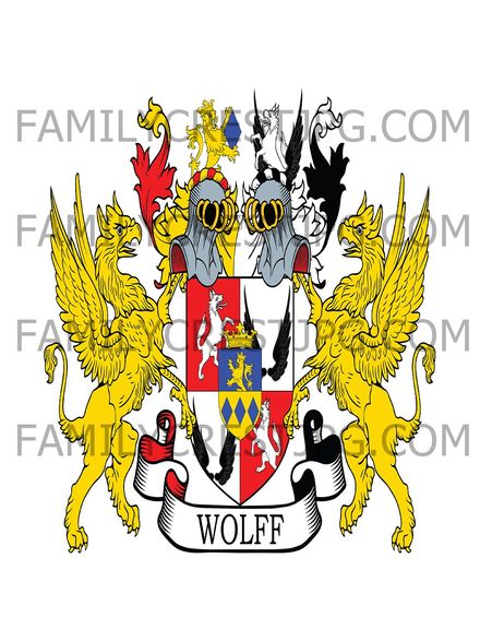 Wolff Family Crest