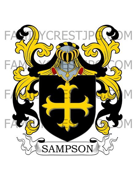 Sampson Family Crest