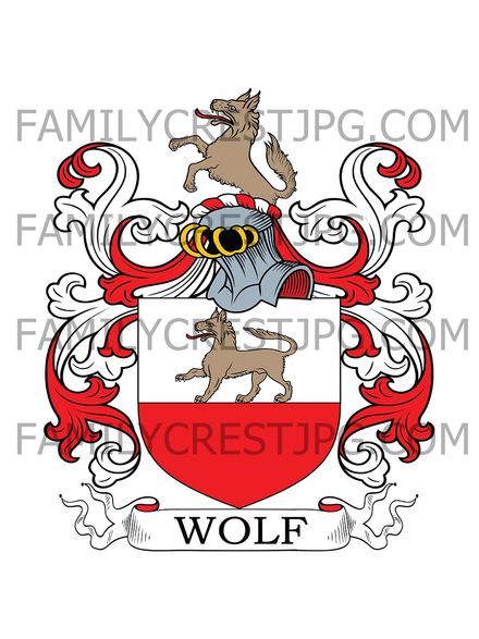 Wolf Family Crest