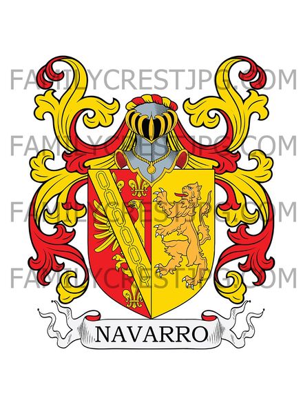 Navarro Family Crest