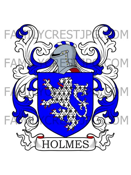 Holmes Family Crest