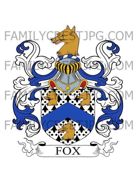 Fox Family Crest