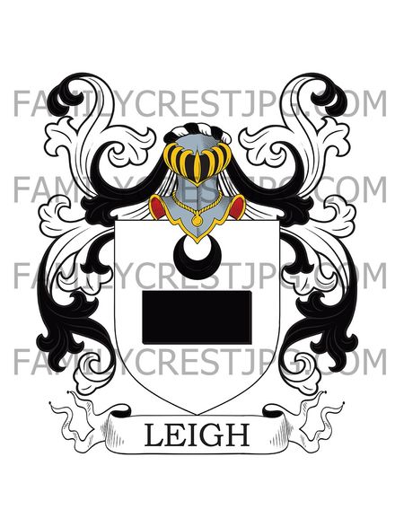Leigh Family Crest