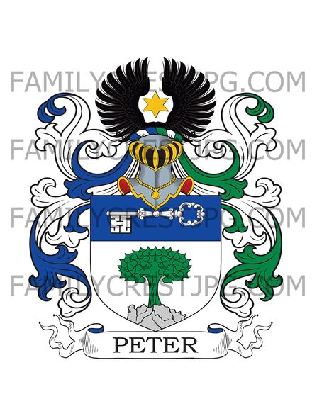 Peter Family Crest