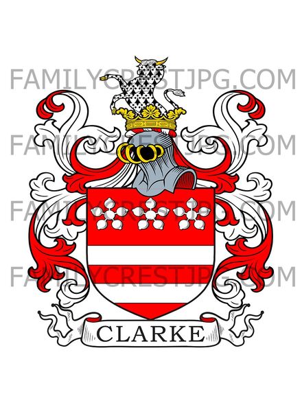 Clarke Family Crest
