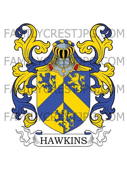 Hawkins Family Crest