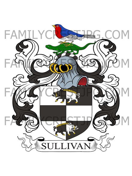 Sullivan Family Crest - Ireland