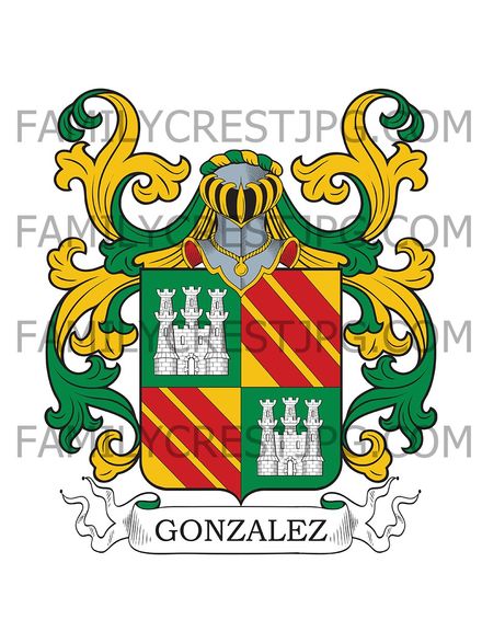 Gonzalez Family Crest