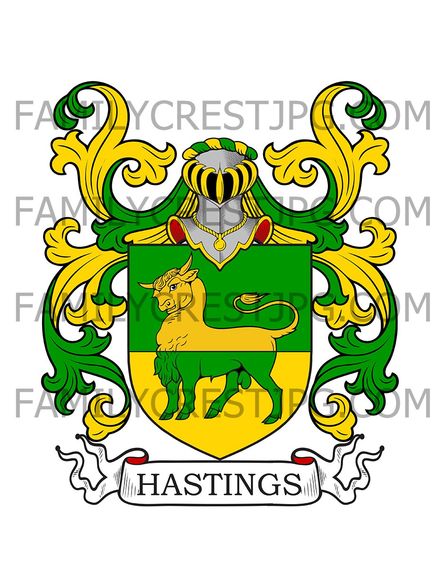 Hastings Family Crest