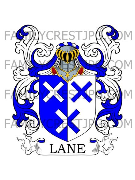 Lane Family Crest
