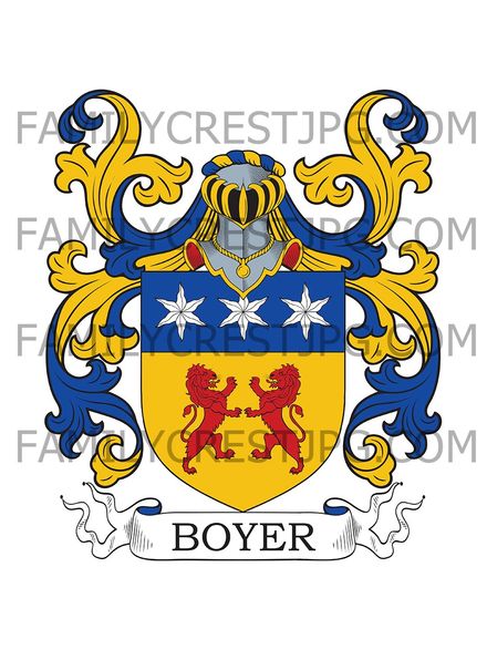 Boyer Family Crest