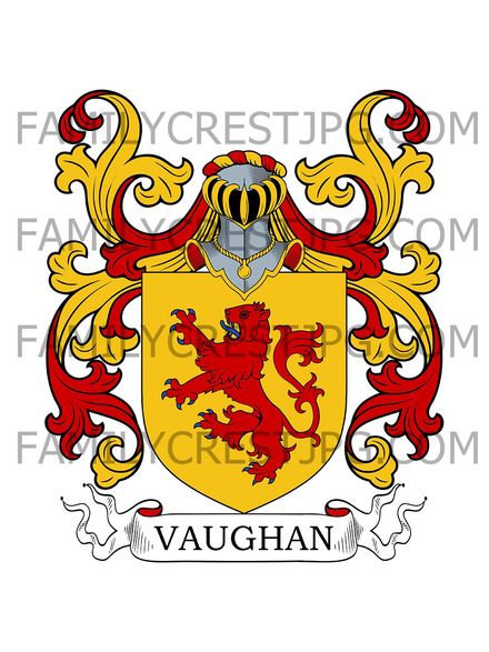 Vaughan Family Crest