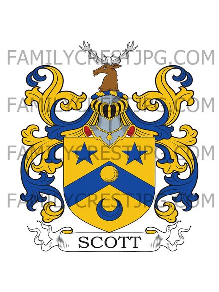 Scott Family Crest - India