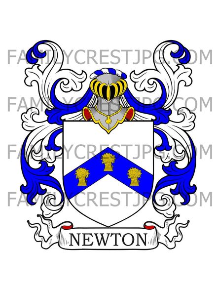 Newton Family Crest
