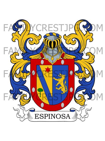 Espinosa Family Crest - Espinoza