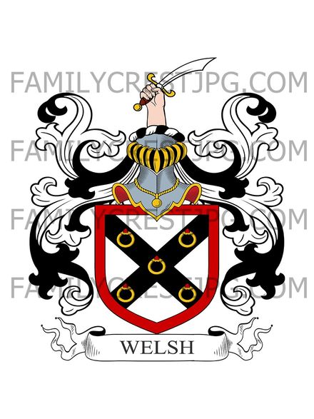 Welsh Family Crest