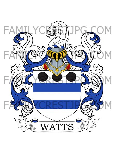 Watts Family Crest