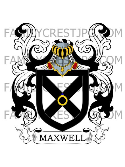 Maxwell Family Crest