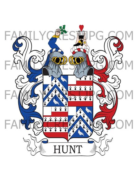 Hunt Family Crest