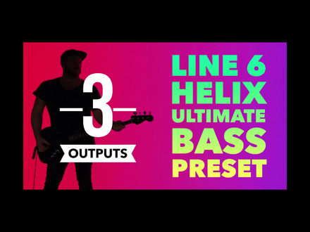 Ultimate Bass Preset 3 Outputs