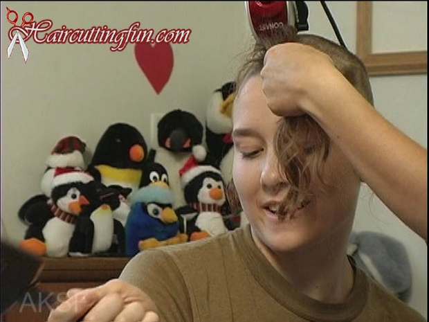 Hannah&#x27;s Buzzcut and Razor Shave Slumber Party - VOD Digital Video on Demand
