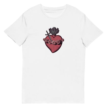 Men&#x27;s Premium Cotton T-Shirt, Immaculate Heart Of Mary, g6e1do design