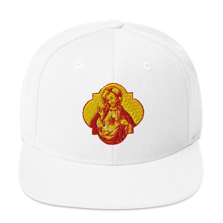 Classic Snapback, Sacred Heart of Jesus, eq75pu design