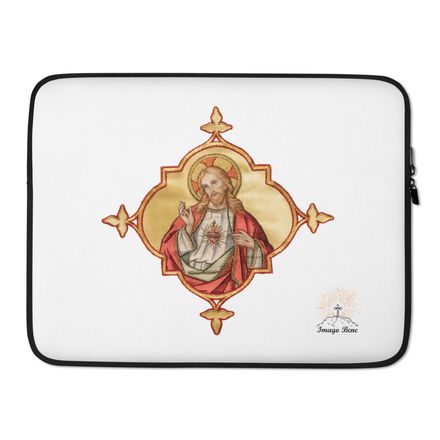Laptop Sleeve, Sacred Heart of Jesus, uyzh4h design 
