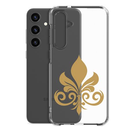 Clear Case for Samsung, Fleur de Lys, q4x75x