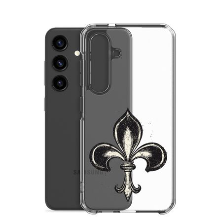 Clear Case for Samsung, Fleur de Lys, vyheul