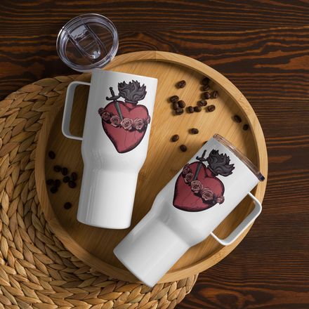 Travel Mug, Immaculate Heart Of Mary, g6e1do design