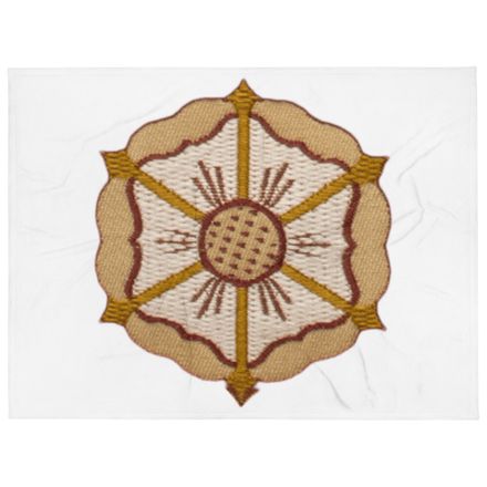 Throw Blanket, Monstrance with Golden Pattern, eneyoj