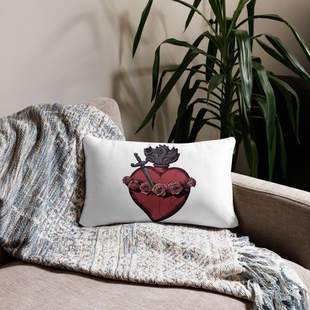 Pillow case 20x12, Immaculate Heart Of Mary, g6e1do design