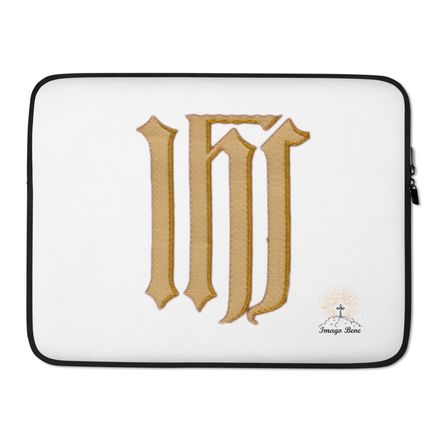 Laptop Sleeve, IHS, Golden Pattern, gedziz