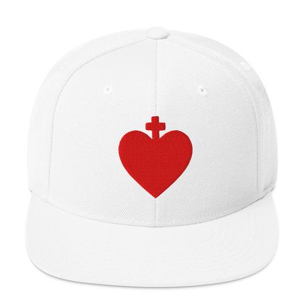 Classic Snapback, Sacred Heart of Jesus, zhw6bo design