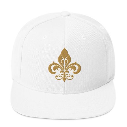 Classic Snapback, Fleur de Lys, pt5ruy 
