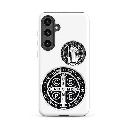 Tough Case for Samsung, St. Benedict Medal, idjfae design