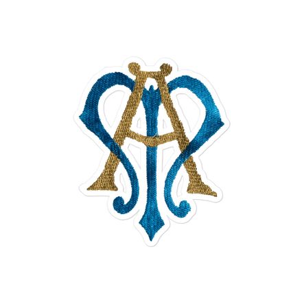 Sticker 4x4, Auspice Maria, Crest, rphg0v