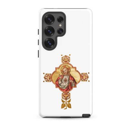 Tough Case for Samsung, Sacred Heart of Jesus, iu2q2g design