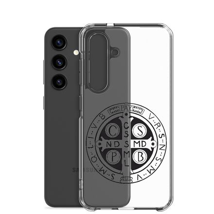 Clear Case for Samsung, St. Benedict Medal, jl2qob design