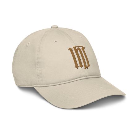 Organic Baseball Cap, IHS, Golden Pattern, gedziz