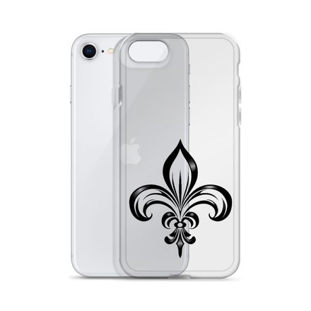 Clear Case for iPhone, Fleur de Lys, vnd7rr