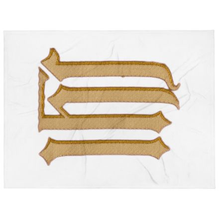 Throw Blanket, IHS, Golden Pattern, gedziz, vertical