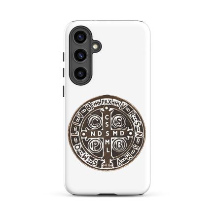 Tough Case for Samsung, St. Benedict Medal, 4ouume design
