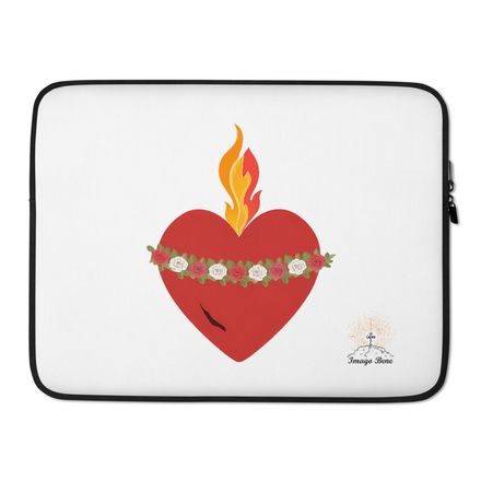 Laptop Sleeve, Immaculate Heart Of Mary, ruzlxj design