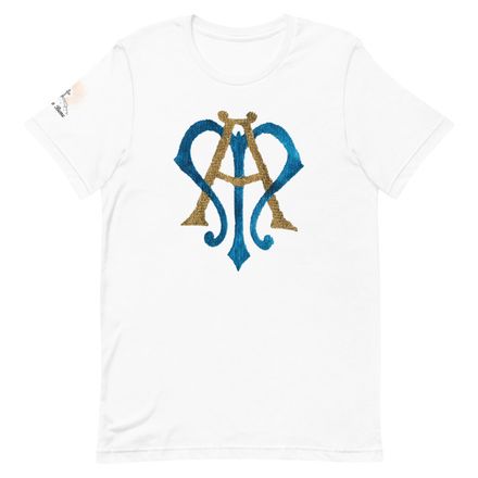 Unisex Staple T-Shirt, Auspice Maria, Crest, rphg0v